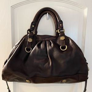 Marc by Marc Jacobs Dr Q Groovee Satchel - Dark Brown